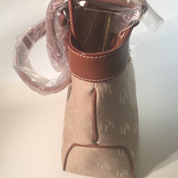 Dooney & Bourke Leather&Canvas Iconic Logo - Picture 4 of 8